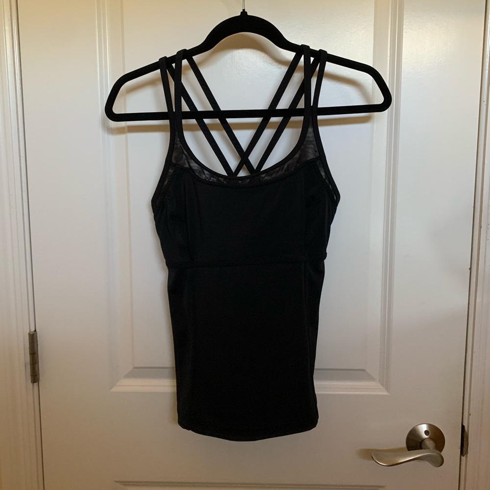 Lands’ End Tankini Top, size 4